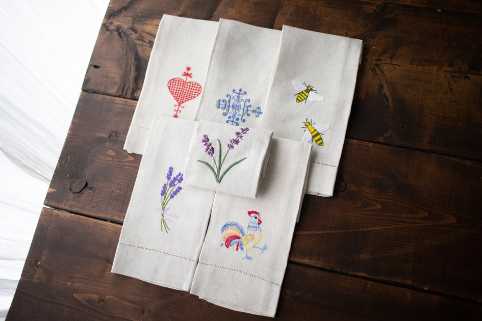 Tea Towels - Buzzing Bees – Maison d'Haiti