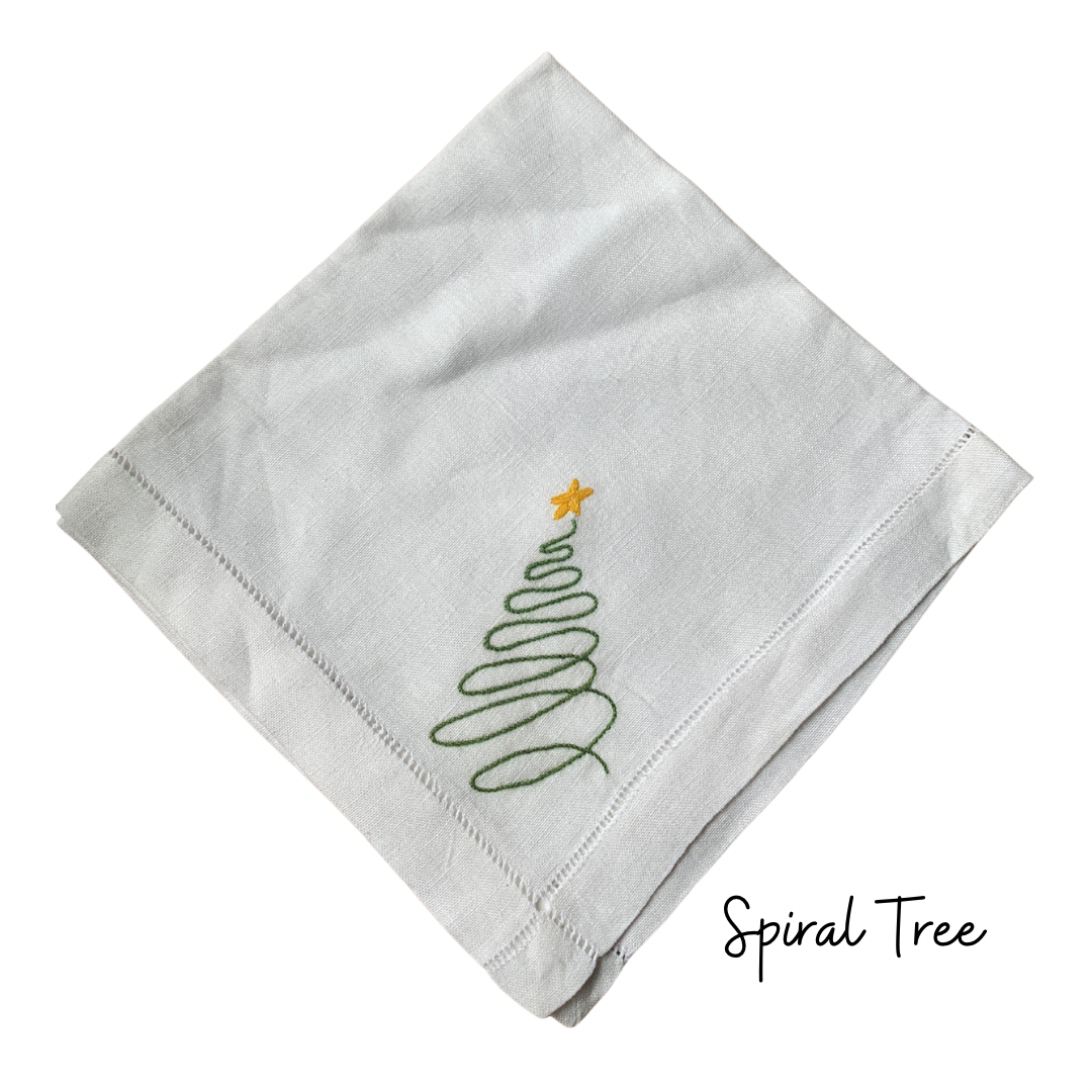 Christmas Dinner Napkins - Set of 4