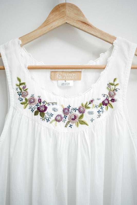 Rosebud Nightgown - Purple