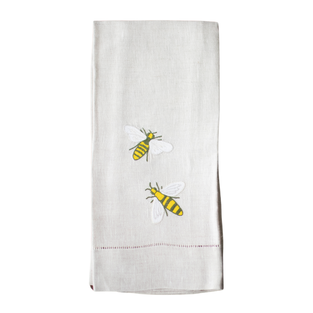 Buzzing Bees Tea Towel