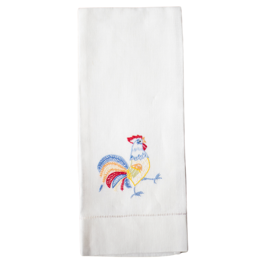 Rooster Tea Towel
