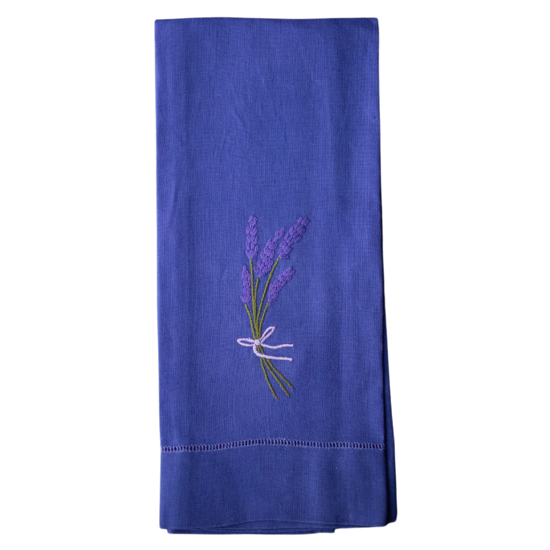 Lavender Sprig Tea Towel