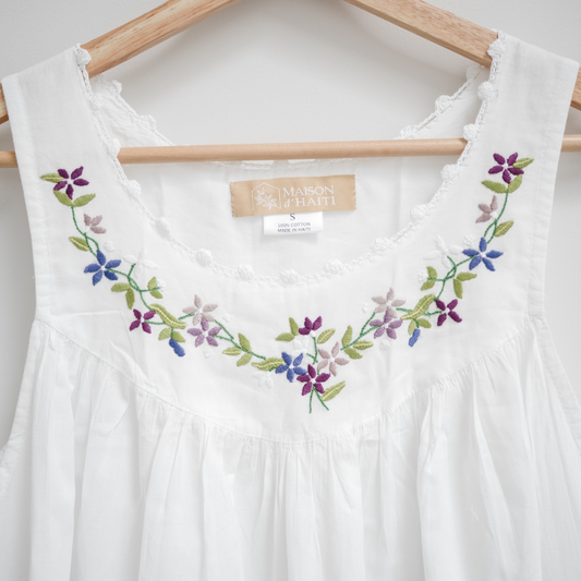 The Sarah Garland Nightgown - Purple