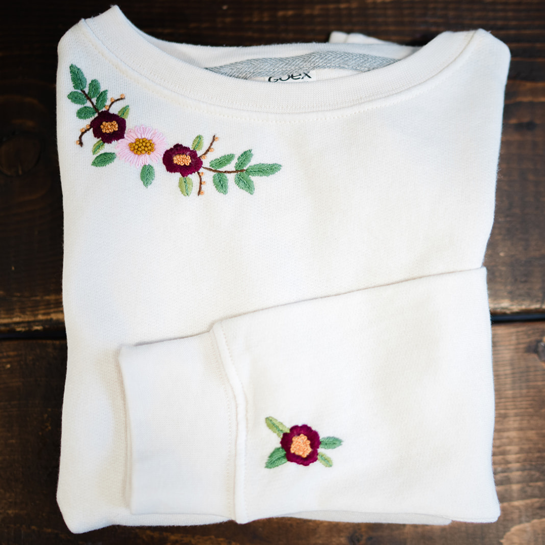 Limited Edition Floral Adult Sweatshirt