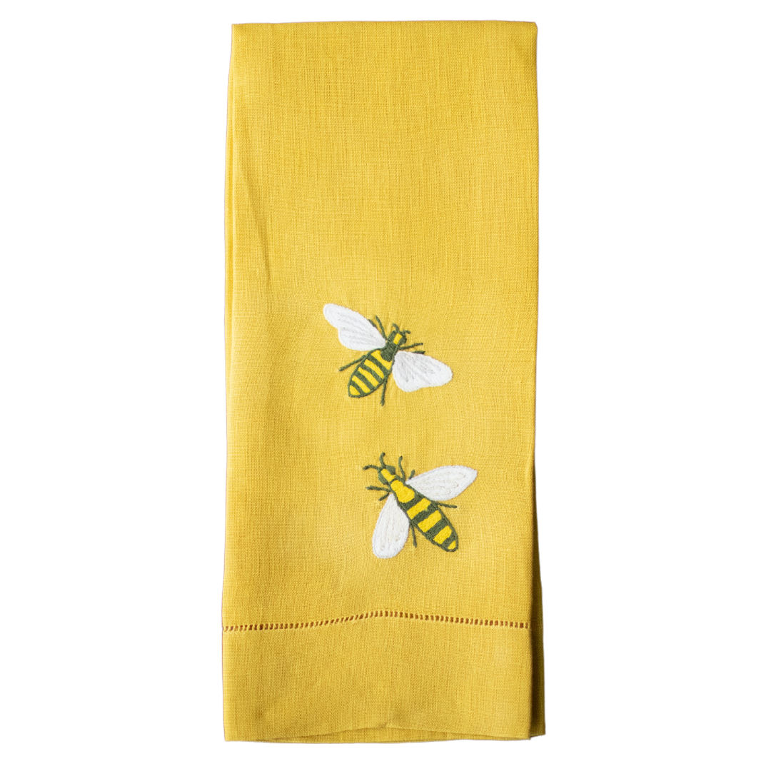Buzzing Bees Tea Towel