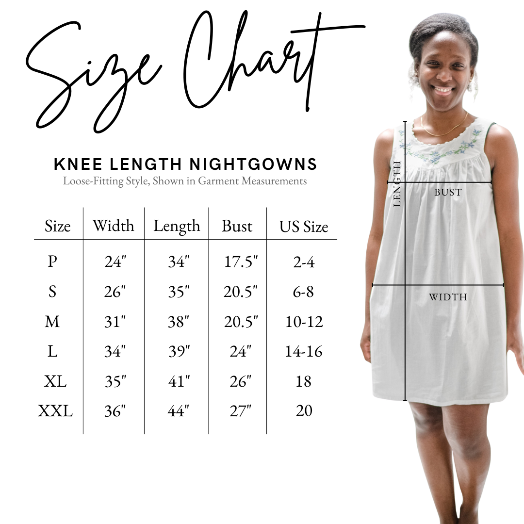 The Sarah Garland Nightgown - White