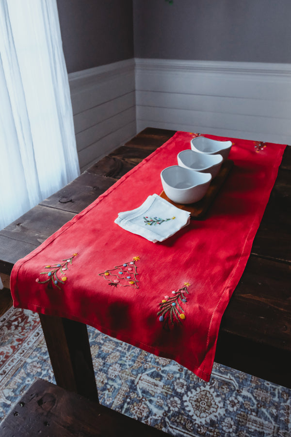 Table Runners - Christmas Trees
