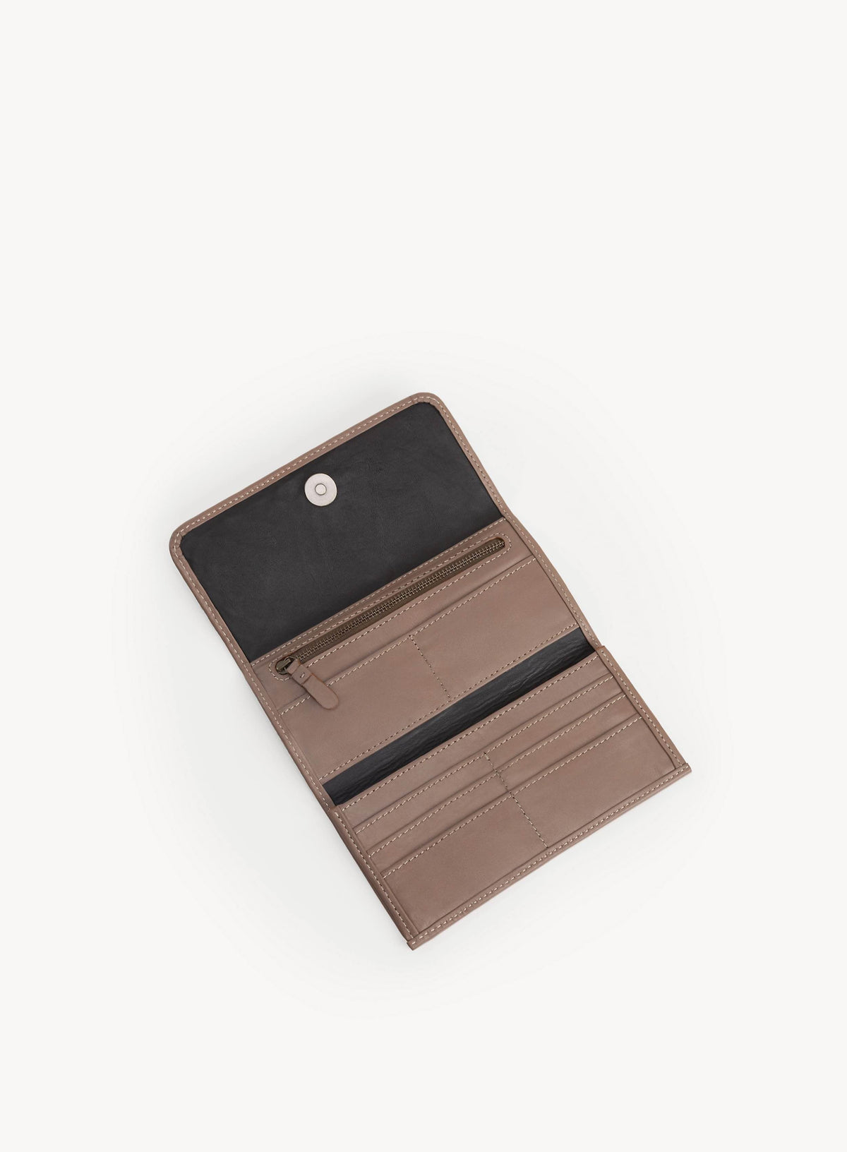 Trifold Wallet - Taupe