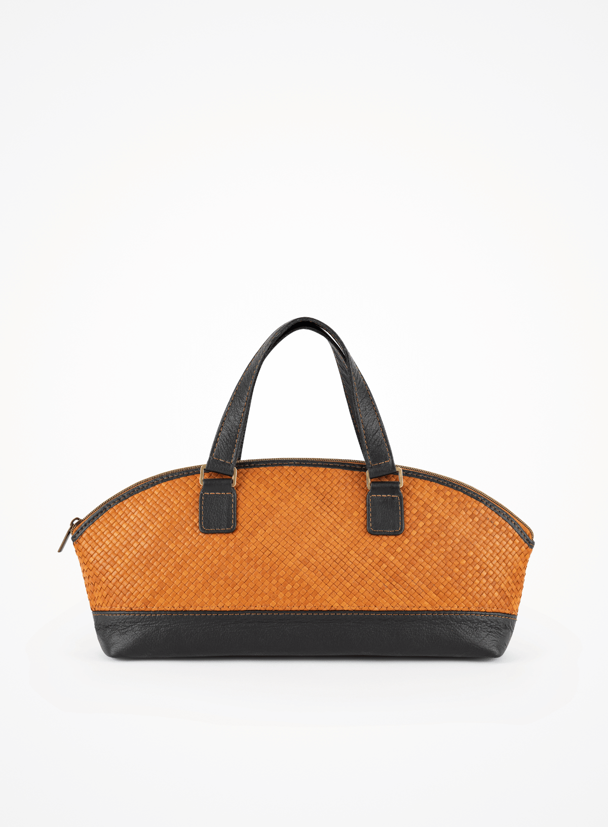 Satchel Bowler Bag by Deux Mains