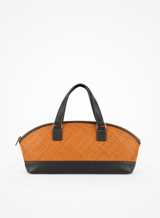 Satchel Bowler Bag by Deux Mains