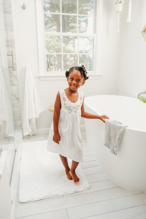 Little Girl Dress - Mixed Garland