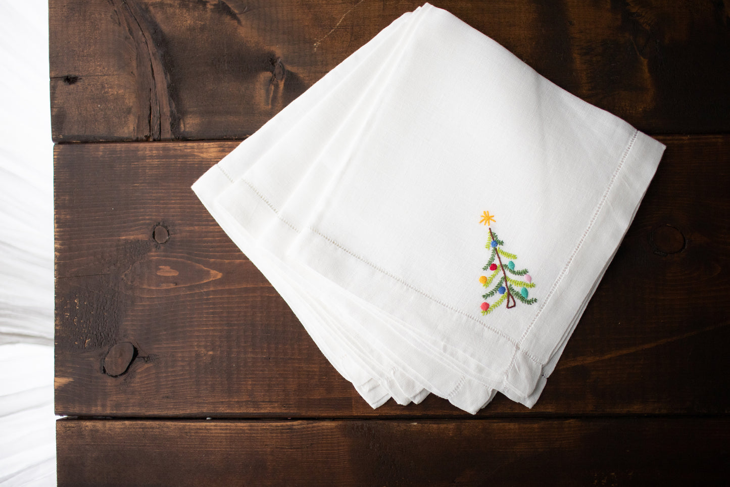 Christmas Dinner Napkins - Set of 4