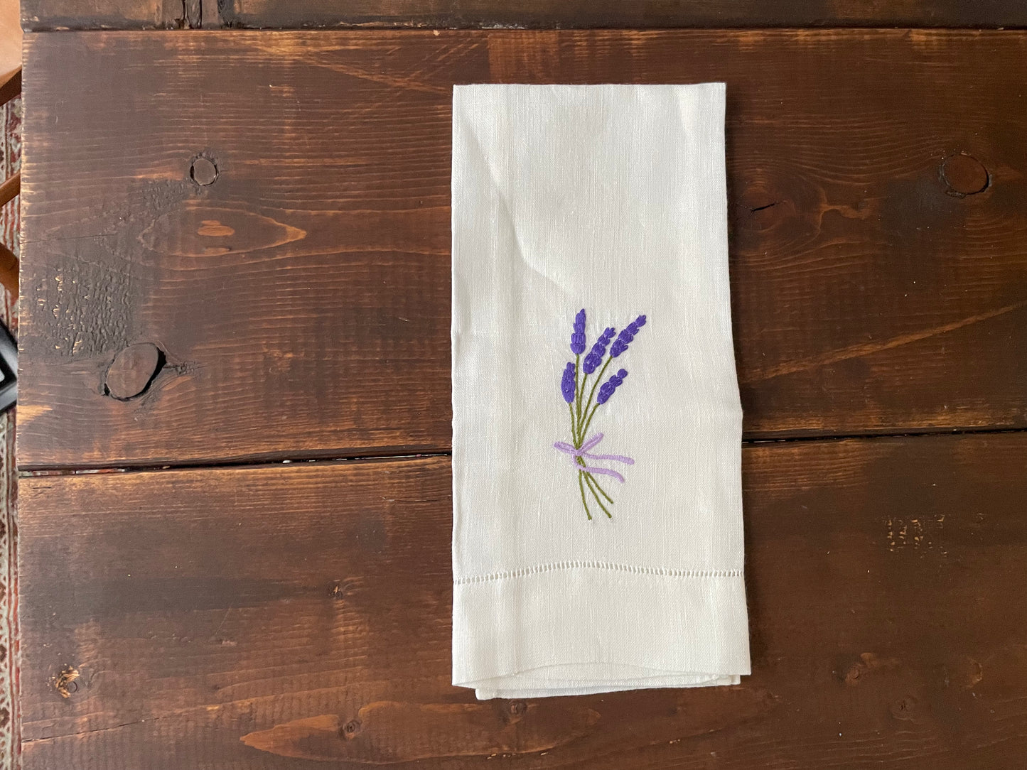 Tea Towel - Lavender Sprig