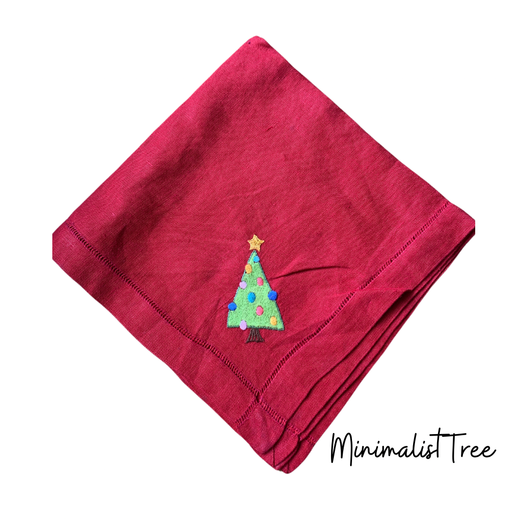 Single Christmas Dinner Napkins - SSS