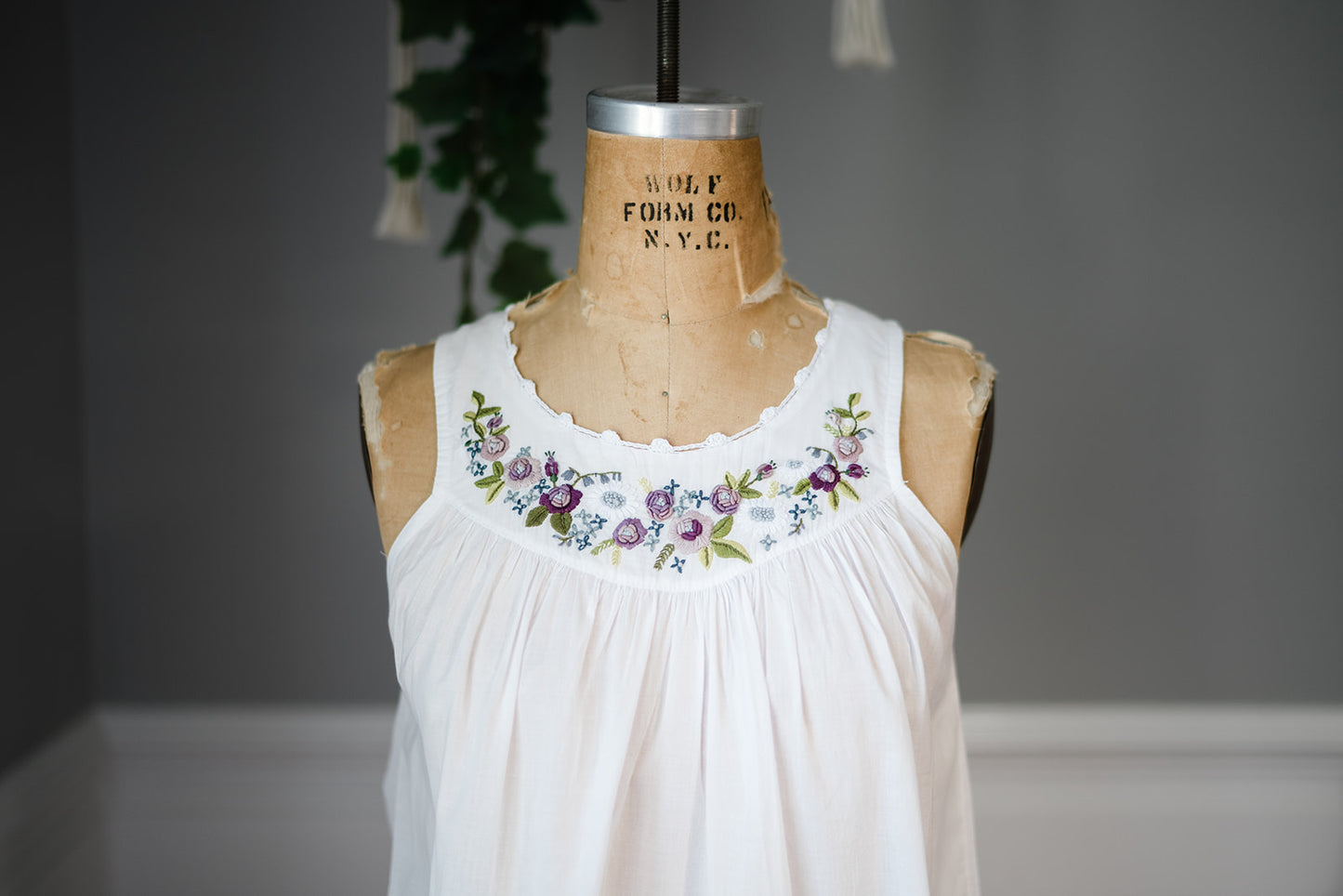 Rosebud Nightgown - Purple