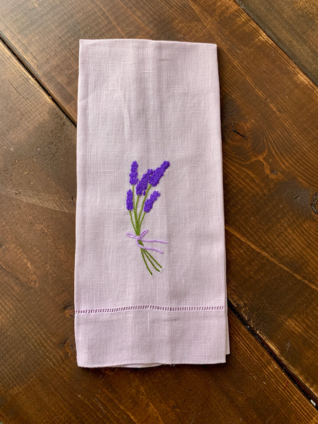 Tea Towels - Lavender Sprig