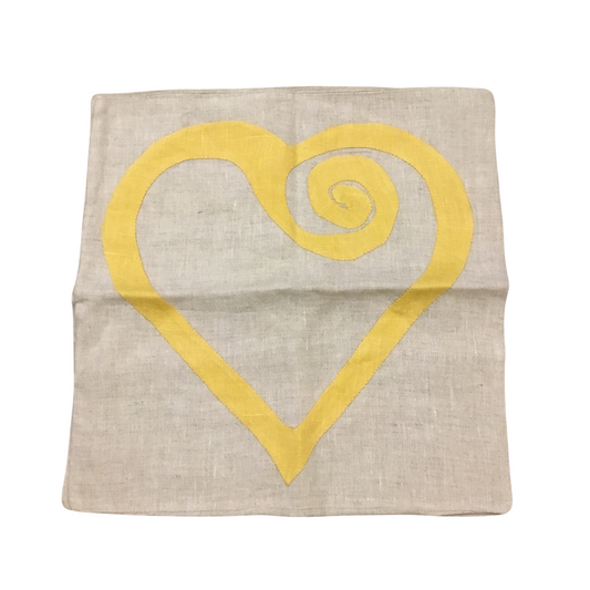 Throw Pillow Cover - Hearts SSS