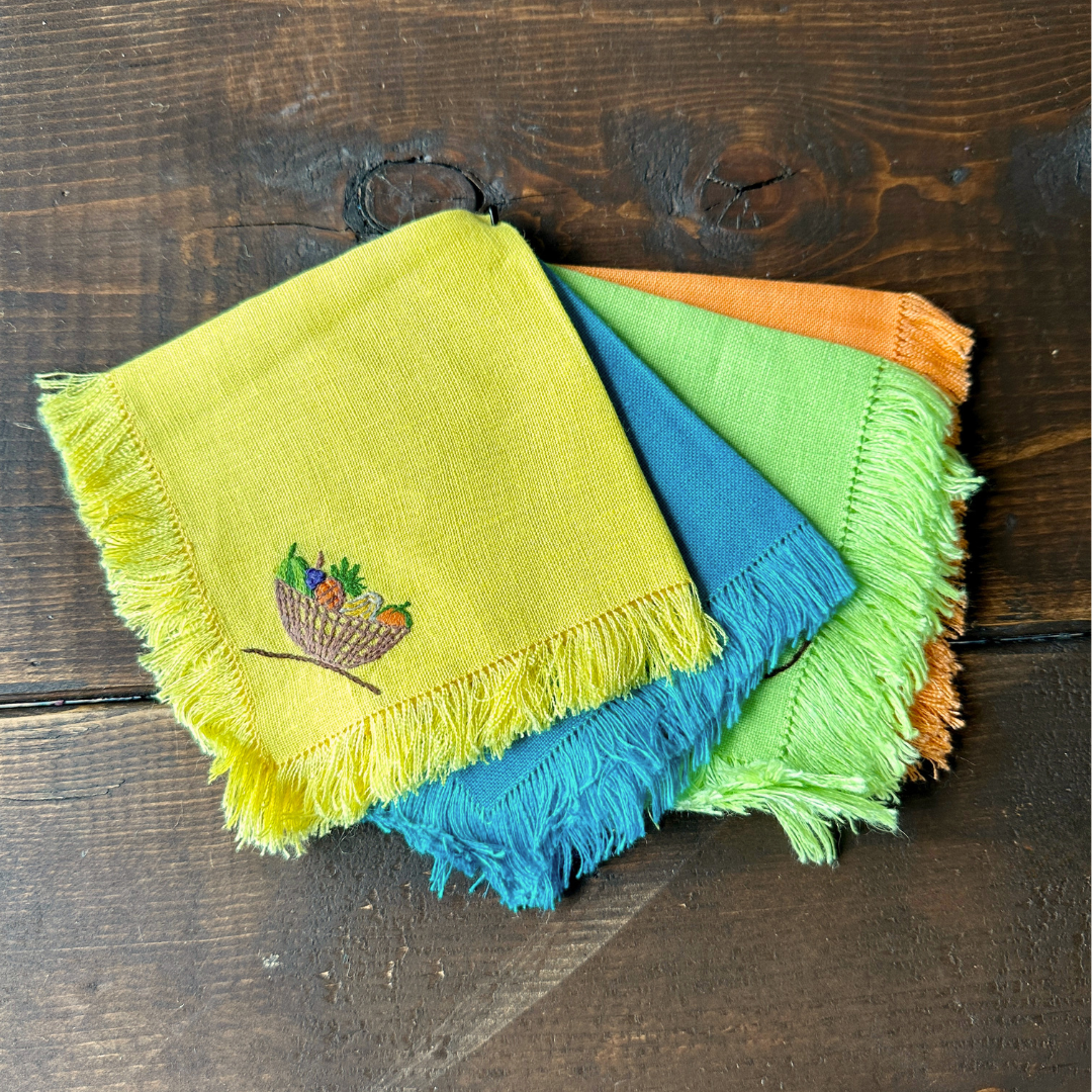Caribbean Cocktail Napkin Set (set of 4)