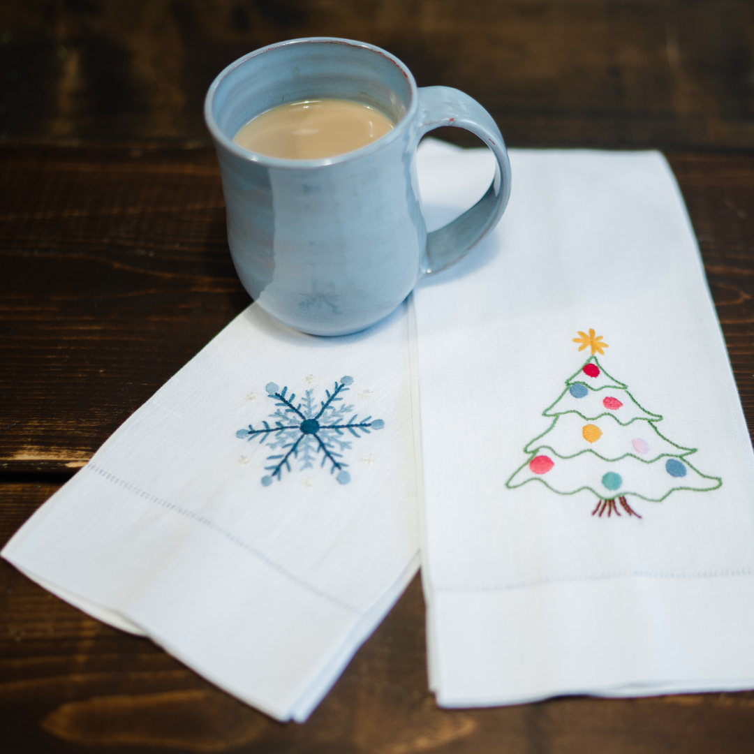 Tea Towels - Snowflake