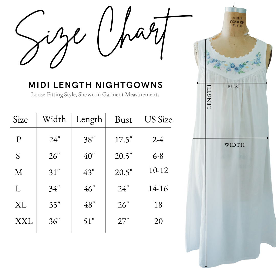 The Sarah Garland Nightgown - White