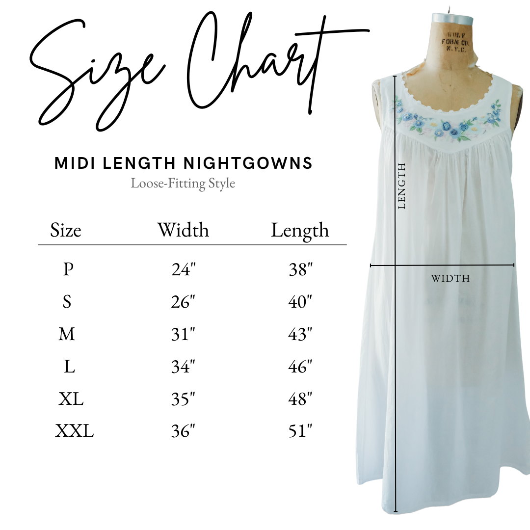 NEW! Cap Sleeve Nightgown - Red Rosebud