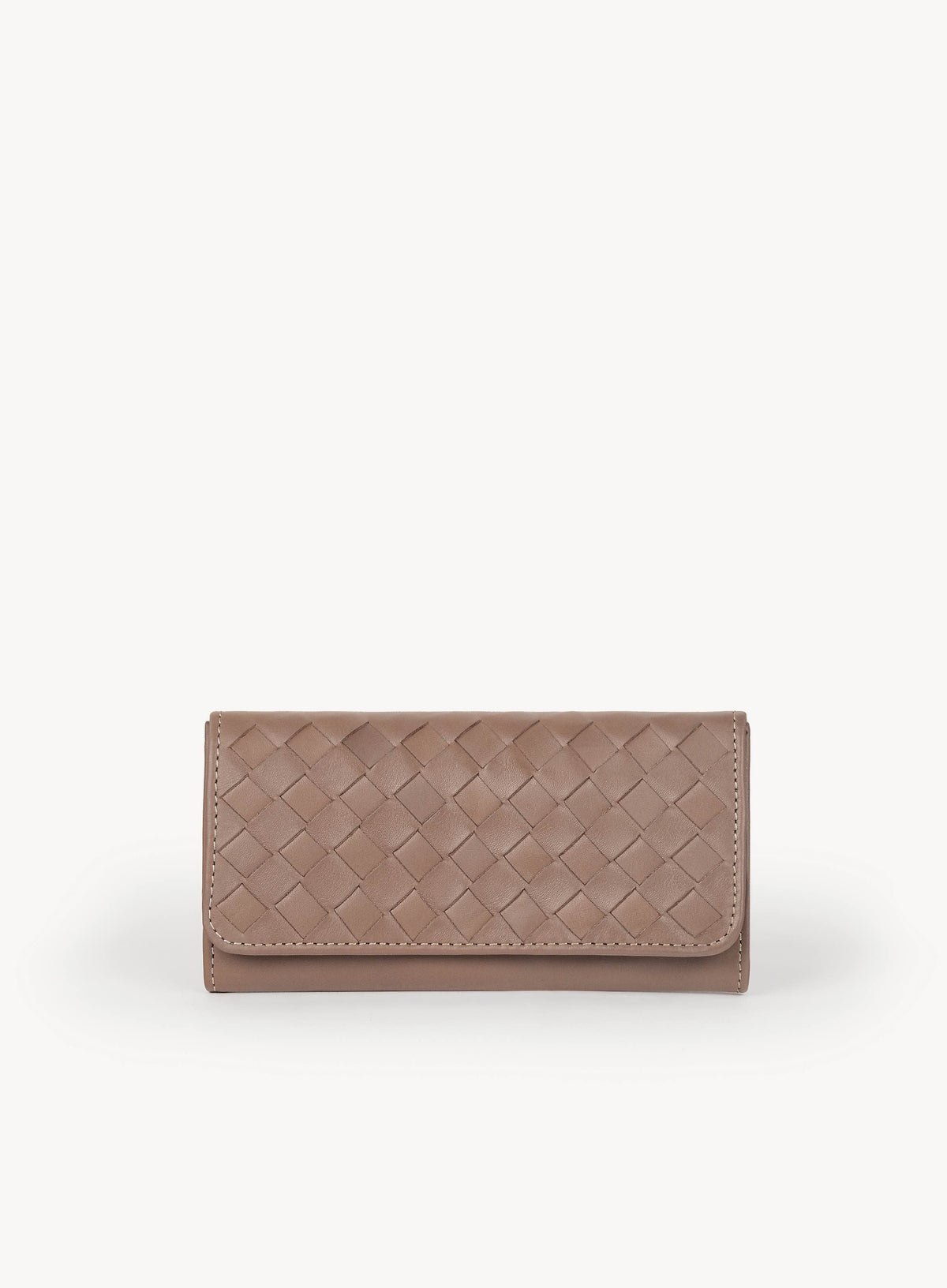 Trifold Wallet - Taupe